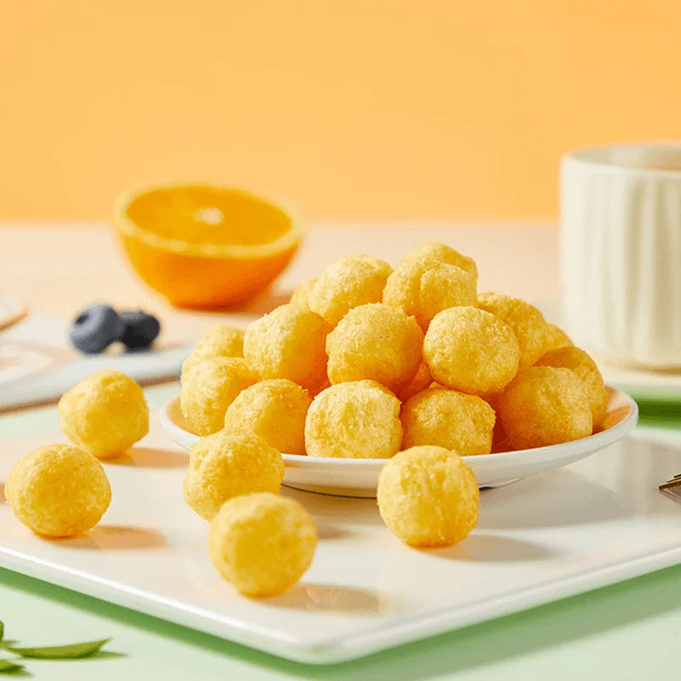 puffed corn balls machine stainless steel for high technology snack food puffing making