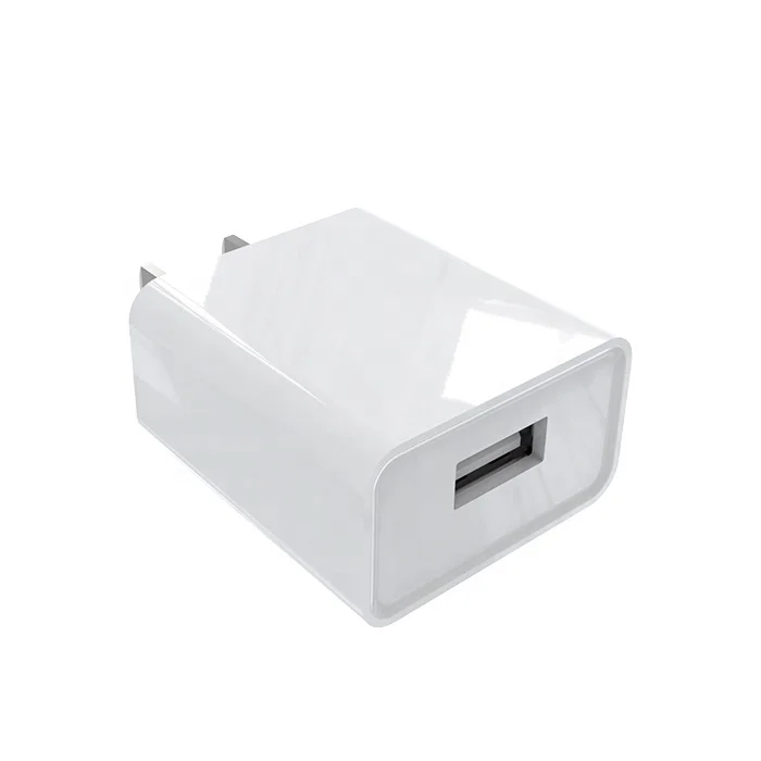 Универсальное переносное USB-зарядное устройство для мобильного телефона OEM 2,4 A с одним портом и вилкой для ЕС и США