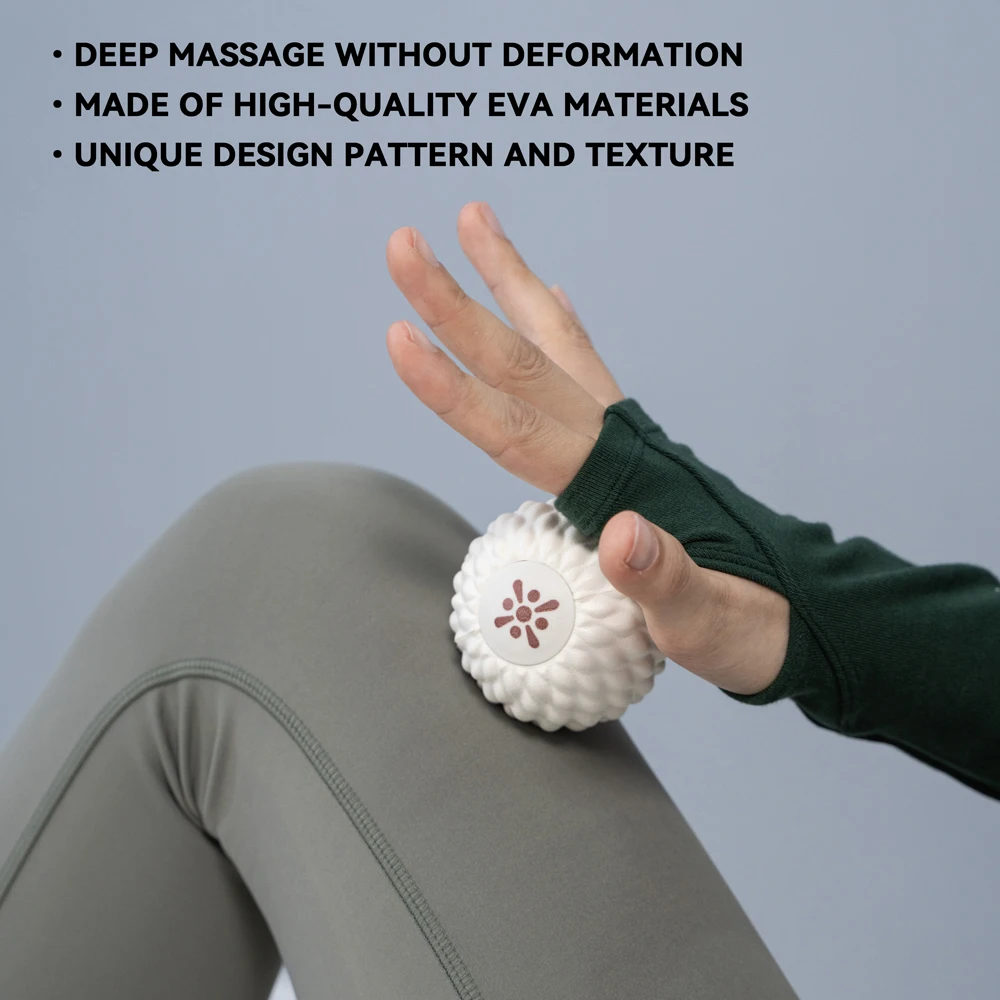 Hand Gym Therapy Myofascial Release Sensory Exercise Leg Neck Fitness Training High Density EVA ABS Spiky Massage Ball