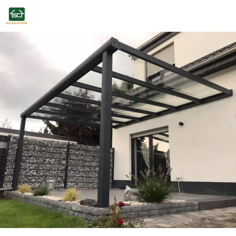 CE certified Outdoor terrace canopy design Diy Waterproof veranda aluminium outdoor