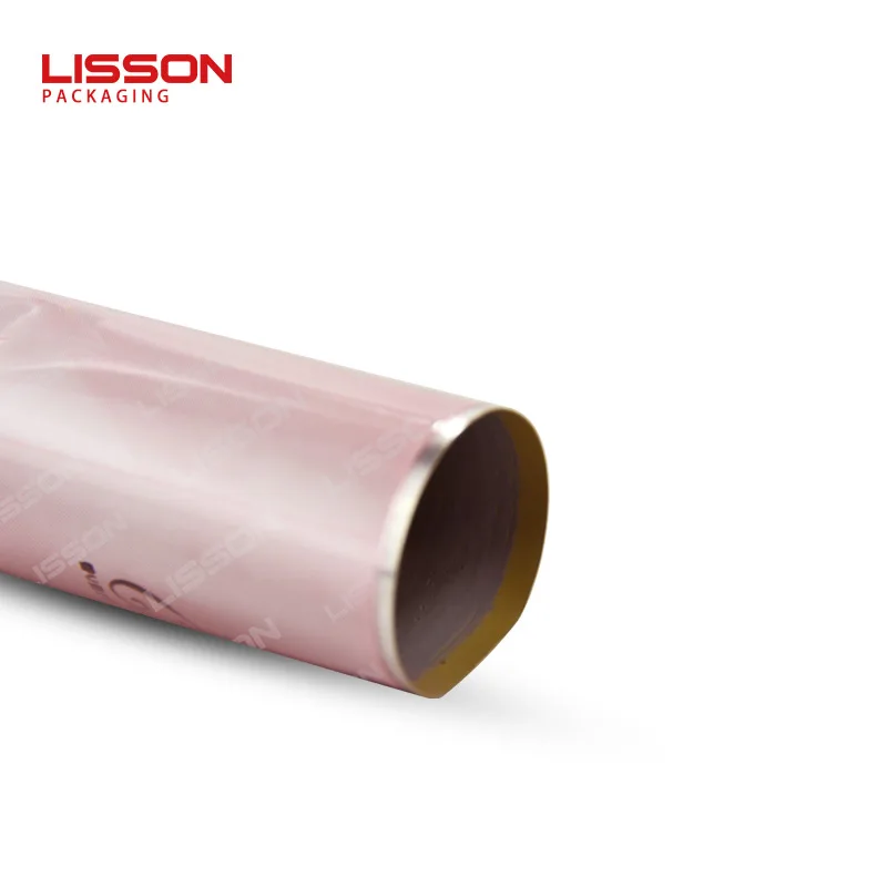  cosmetic pink aluminum packaging tube pharmaceutical collapsible 70 ml pure aluminium tubes with screw