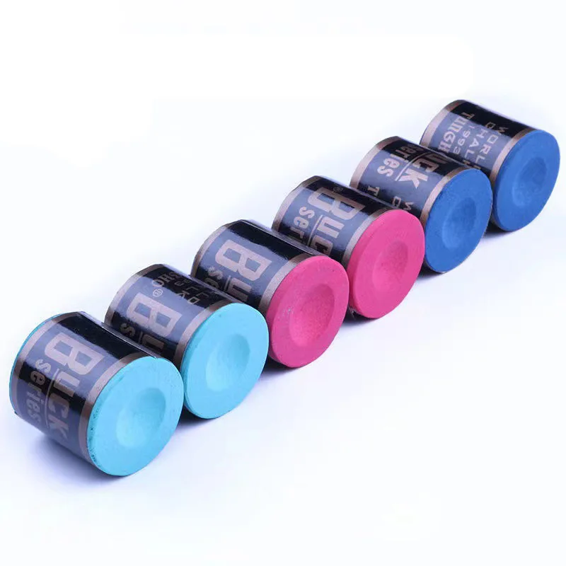High Quality Chalk Round Blue Green Pink Colors Billiard Chalk Pool Snooker Cue Professional Billiard Accessories
