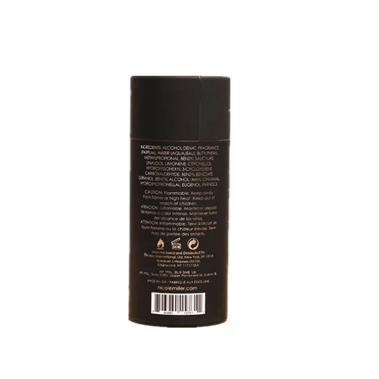 
Wholesale Price Custom Design Printing Black Kraft Carton Paper Tube Packaging 