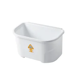 Multi-functional Plastic Household Hanging Garbage Can Vehicle Garbage Waste Bin Kitchen Cabinet Door Hanging Trash Can