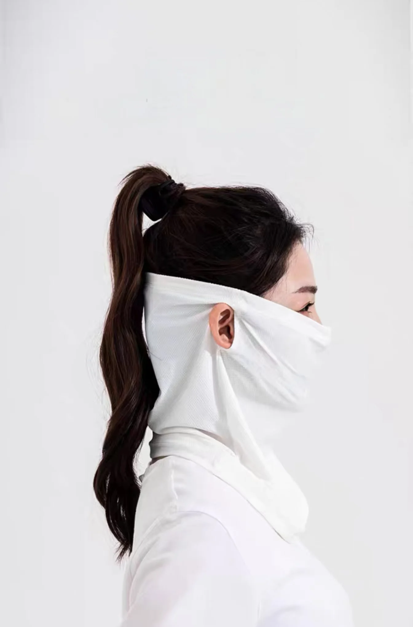 Outdoor fishing mask Sunscreen Dustproof Sports with Half Mask Quick Dry Custom Logo Ski Mask