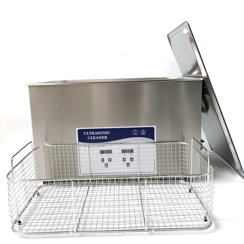 Цифровой ультразвуковой очиститель 30 л с ультразвуковой ванной для дегазирования и полуволны для виниловой пластины печатной платы
