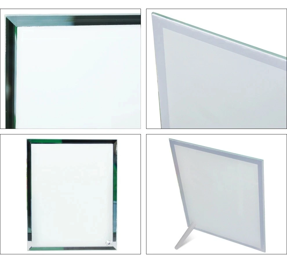 180*230*5mm Hot Sale Heat Press Sublimation Printing Blank Glass Photo Frame