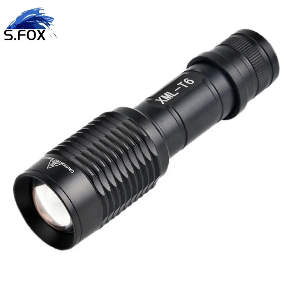 Best Quality EDC Cheap Price T6 2000LM Zooming Led Flashlight