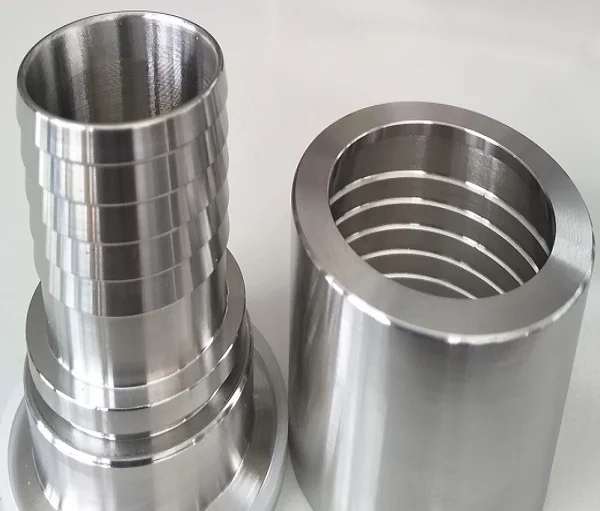 Sanitary tri clamp hose connector Stainless Steel Hydraulic Crimping Hose coupling Fitting