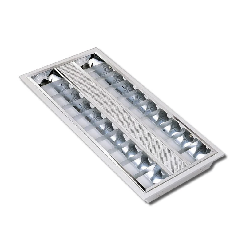 Aluminum Embedded 4X14W 3X14W T5 T8 Led Grille Panel Light 600X600