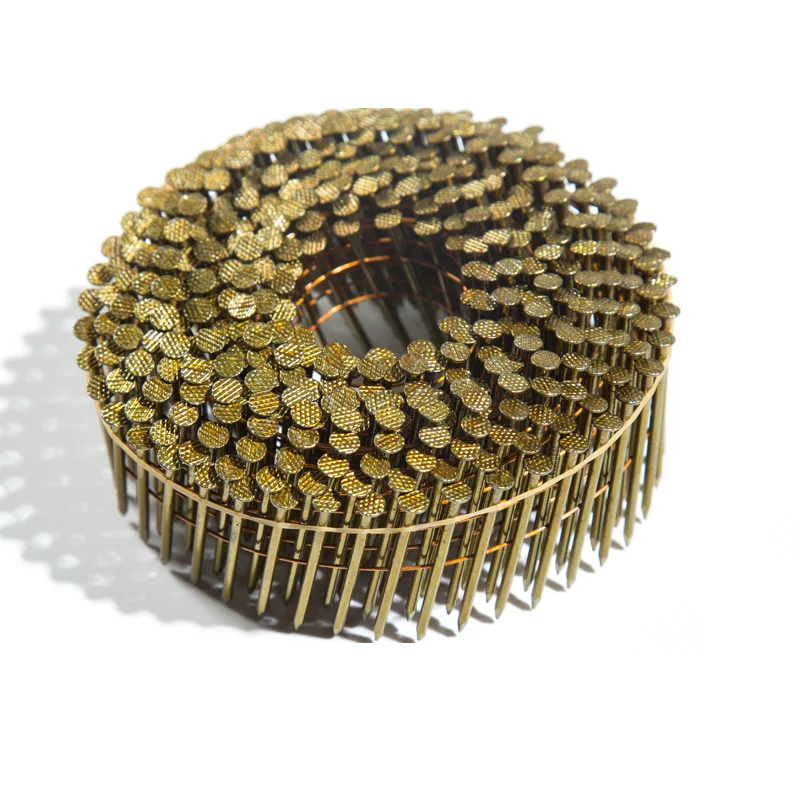 Best Quality Pallet Coil Nails for Sale 15 Degrees Wire Coil Nail farming collated coil nails