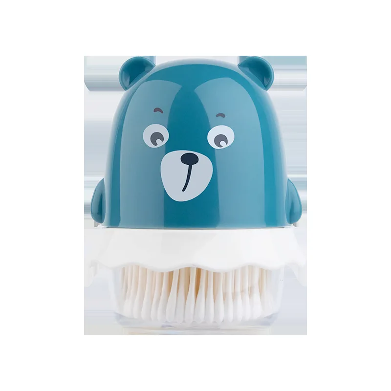 Long Stick Cotton Swabs Best Ear Buds Coton Swab Bud Cleaning 100% Pure Cotton Round in pvc box For baby clean