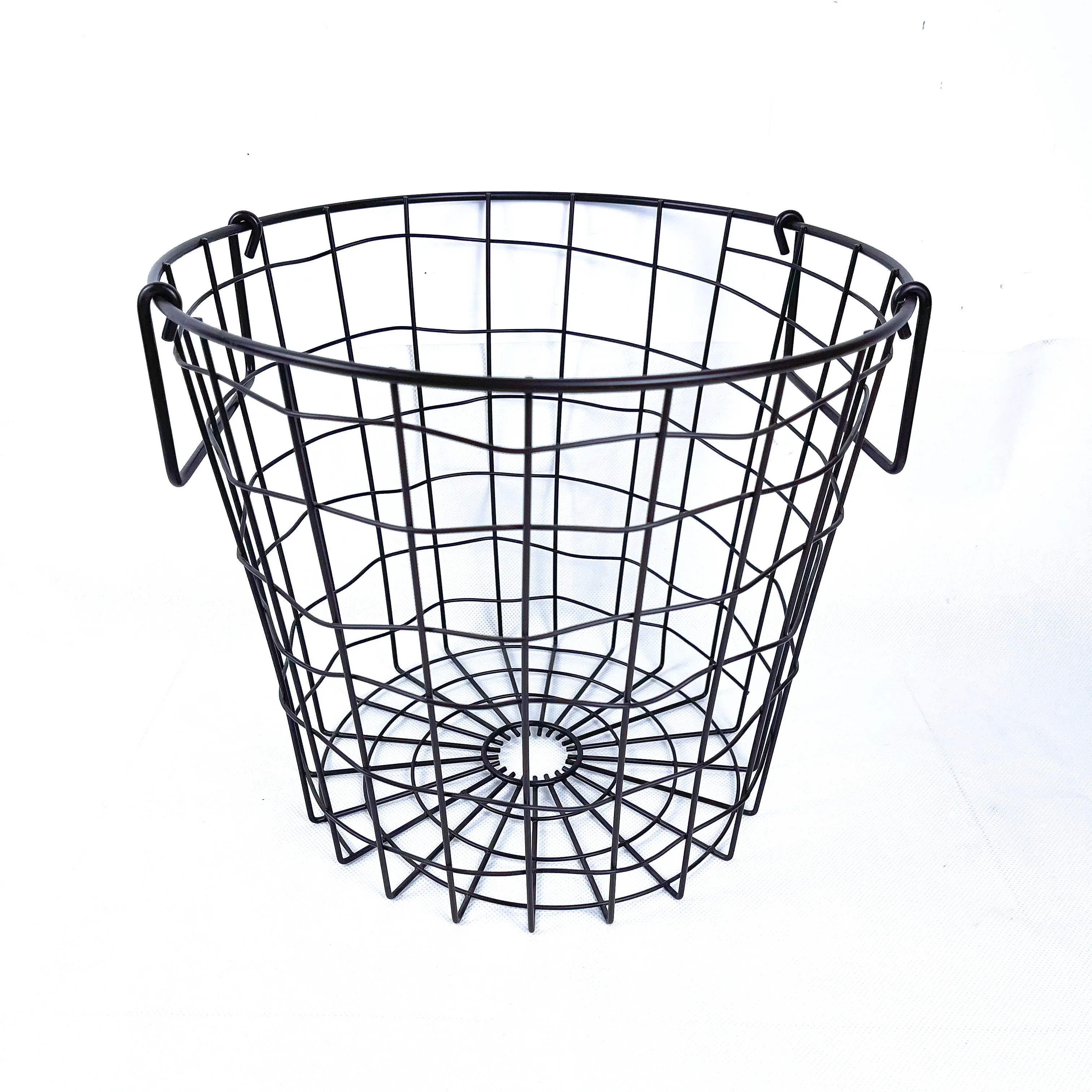 GOURMAID Kitchen Round Wire Basket Home Storage Wire Basket