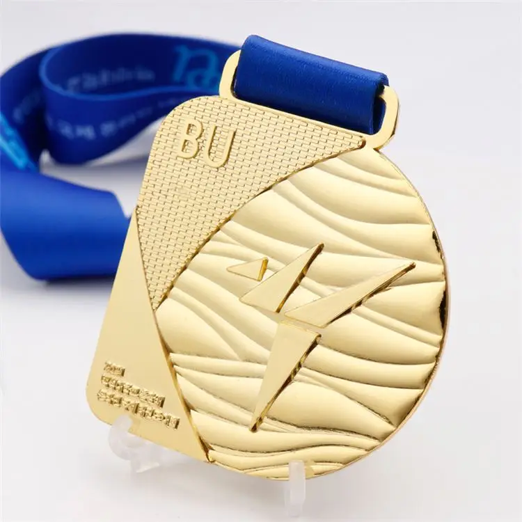 Custom 3d Metal Soccer Baseball Football Medal Award Custom Sports Medals and Ribbons