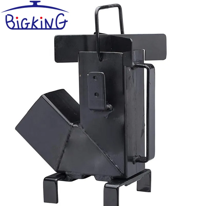 China Wood Rocket Charcoal Pellet Burning Stove for Sale