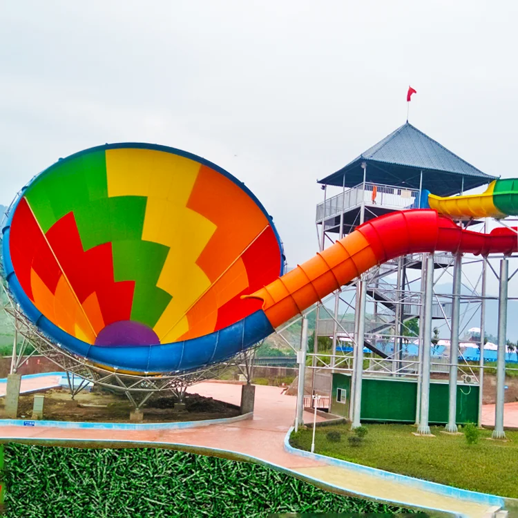 Big park water slide for adult