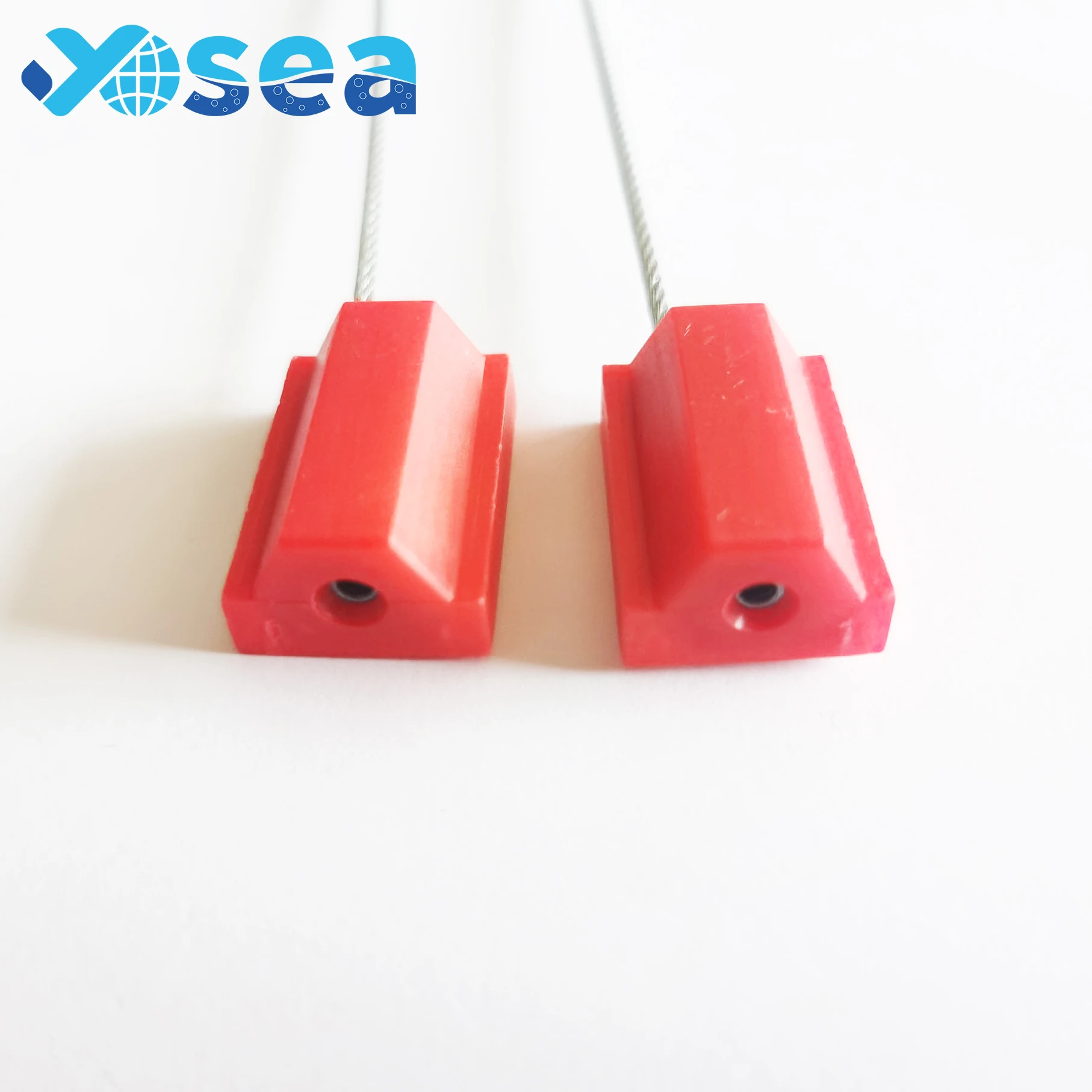 lead seal steel cable abs plastic cover metal insert cable seal lock for truck