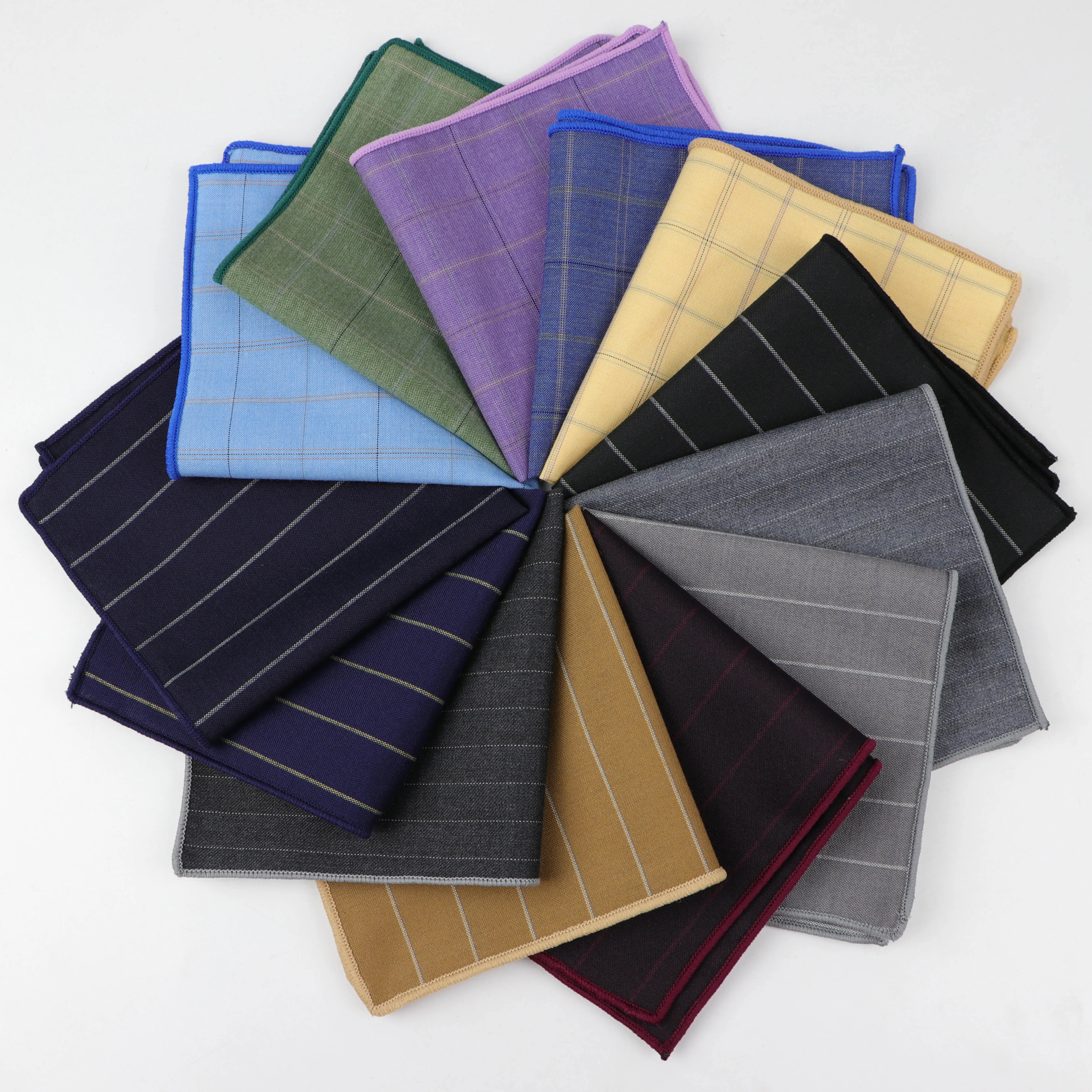 
Модный популярный квадратный Карманный платок в полоску в клетку, стильный мужской носовой платок, галстук-бабочка для смокинга, аксессуар для вечеринки, качественный подарок 