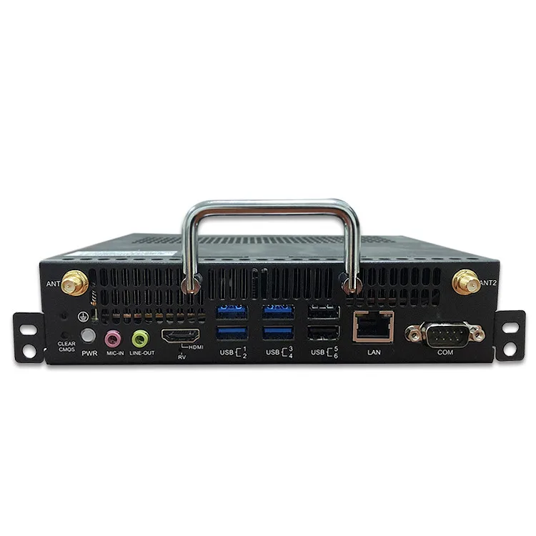  Intel Core I3-4th + 8G 256G SSD OPS Mini PC 4k Display компьютер для белой