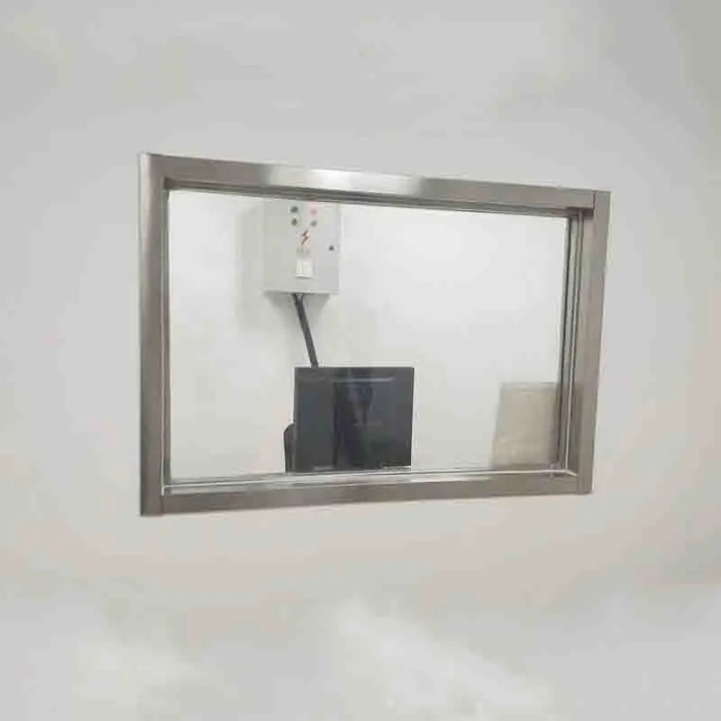 Custom size Hospital x ray shielding lead glass Lead radiation shielding glass CT scan room glass