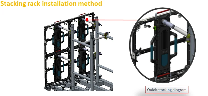 Yaham LED  Indoor Display Full Color Led Video Wall P2.97 P3.91 Led Advertising Panel Rental Display