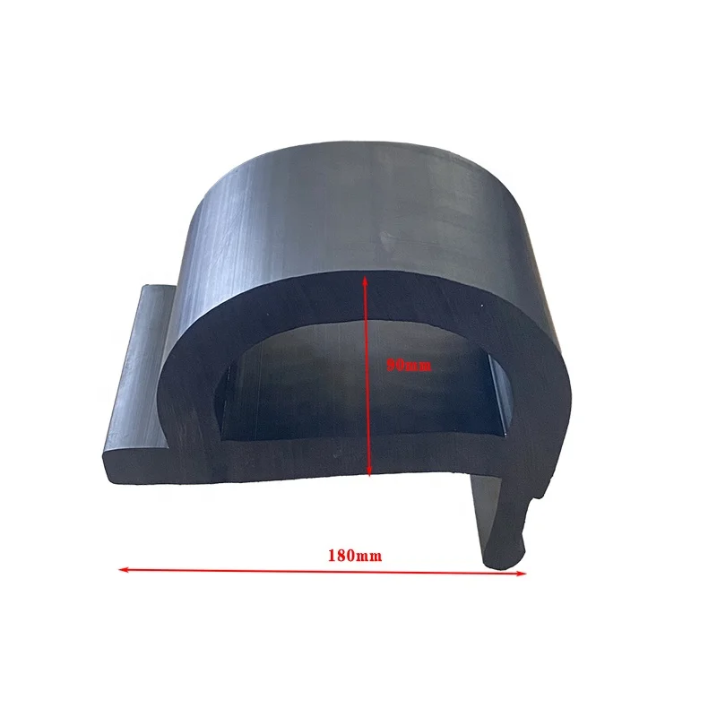 Aluminum Floating Pier Pontoon Floating Dock Anti-collision strip Floating Bridge Floating Platform  Rubber fender