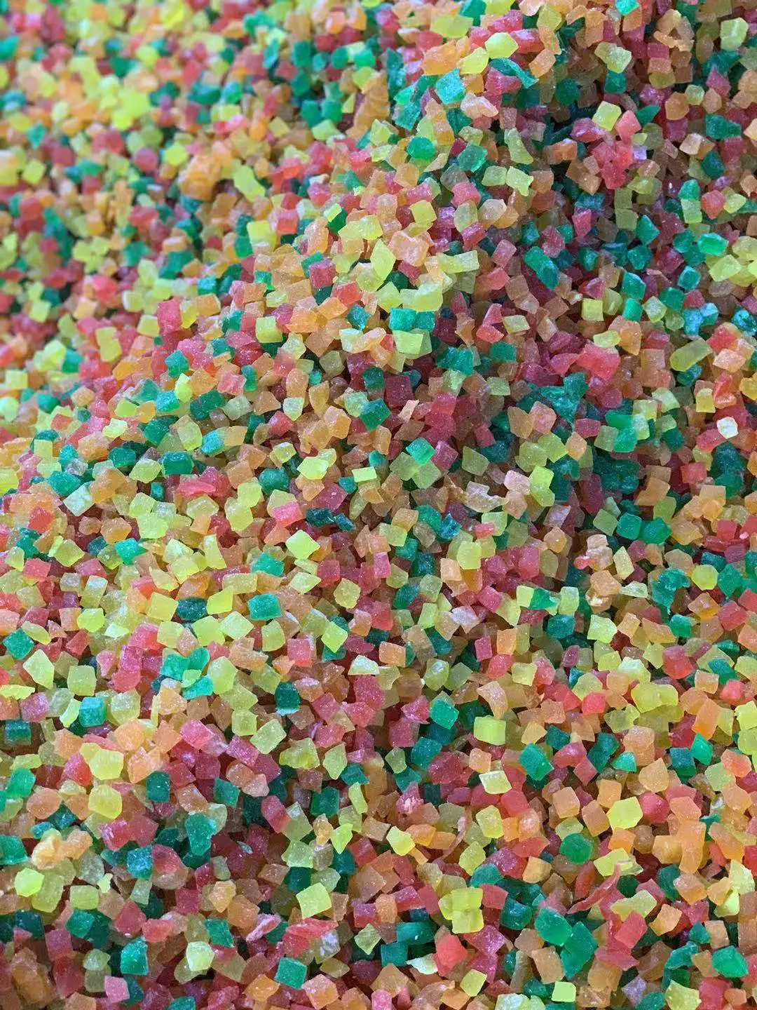 
Chinese papaya dried mixed color 8-10mm 