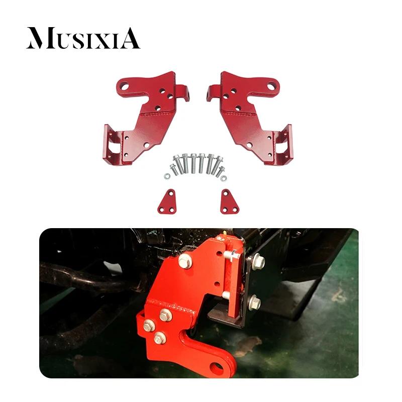Off-Road Parts Manufacturer Sells Trailer Hooks For Jeep Wrangler JL JK 2007-2024 For Front Bumper Reinforcement Trailer Hitch