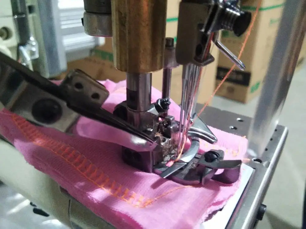 ST 1500 156M UTB Yamato Type  3 Needle 5 Thread Interlock Sewing Machine