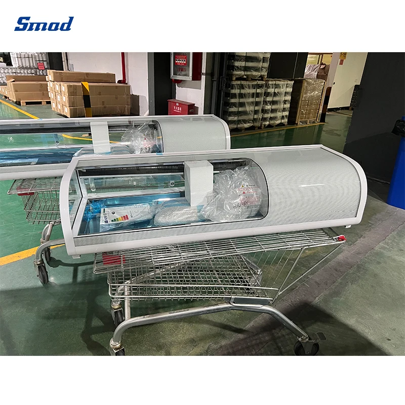 Hot Sales Sushi Case Counter Display Supermarket Fridge Showcase