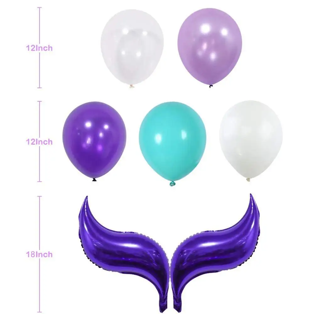  Hot Sale Mermaid Theme Party Decoration Balloon Arch Stand Kit Mermaid Balloon