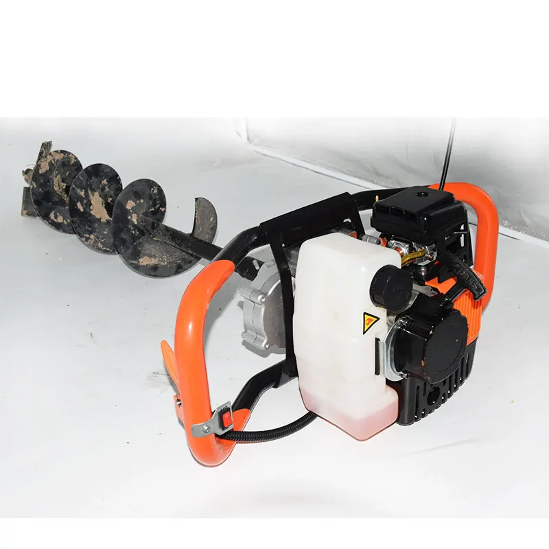 
Brand new 52cc gasoline bulldozer, gasoline column digging machine (drill size 10/15/20/30cm) 