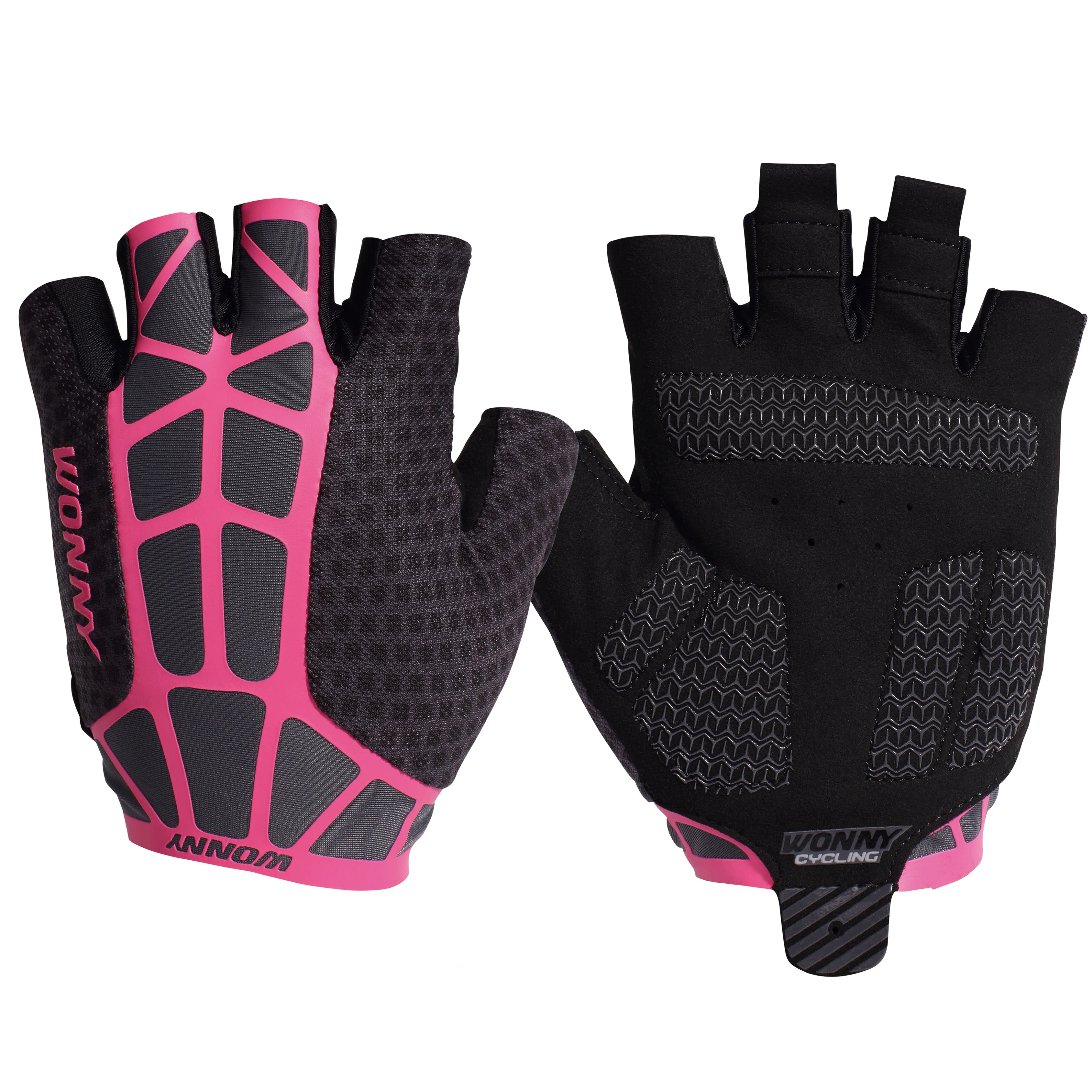 WONNY 2020 новые стильные городские мотоциклетные перчатки для езды на открытом воздухе перчатки для езды по бездорожью с силиконовым принтом гоночные перчатки на полпальца