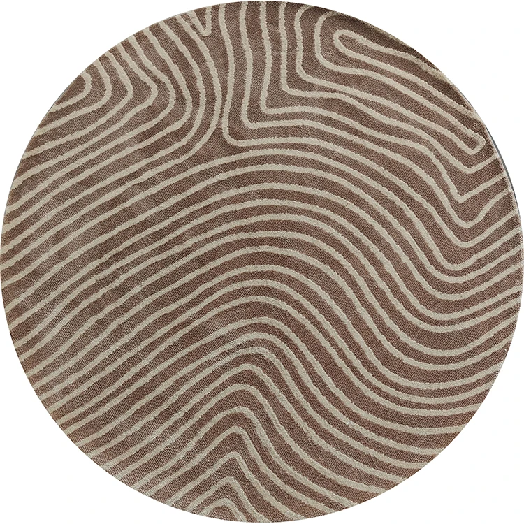 Modern light luxury round living room carpet shaped sofa coffee table desk chair cushion cloakroom formaldehyde-free rug mat