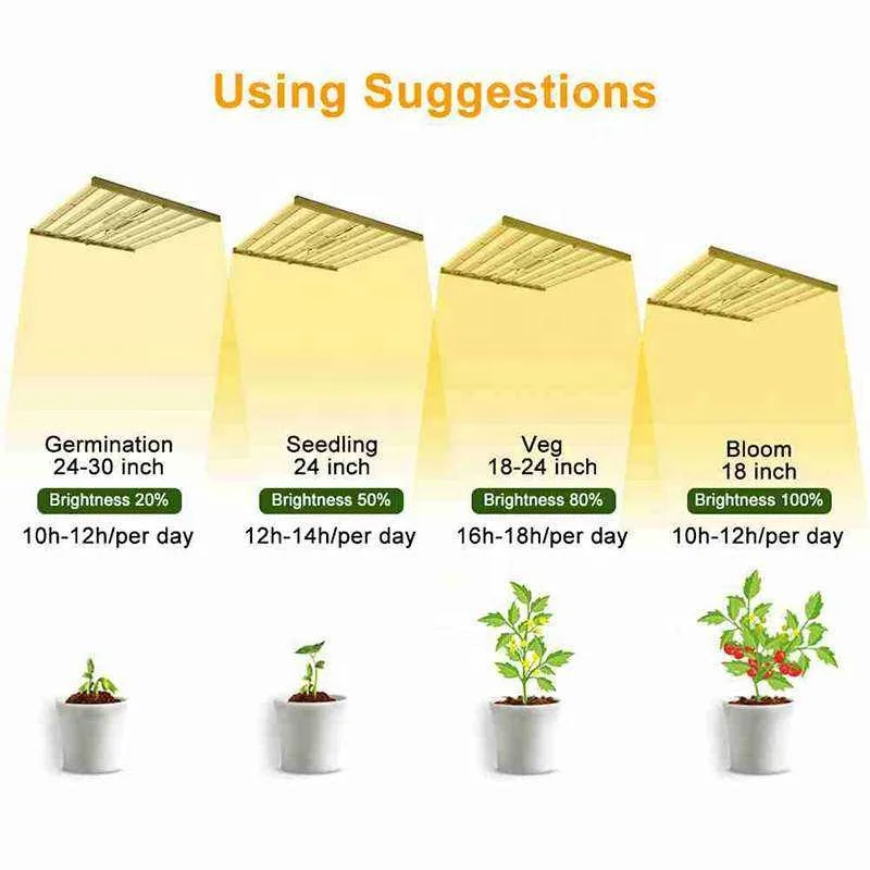 Knob dimming indoor plants lm301h 1000w/600w/800w full spectrum indoor plants led grow light with MW Drivers