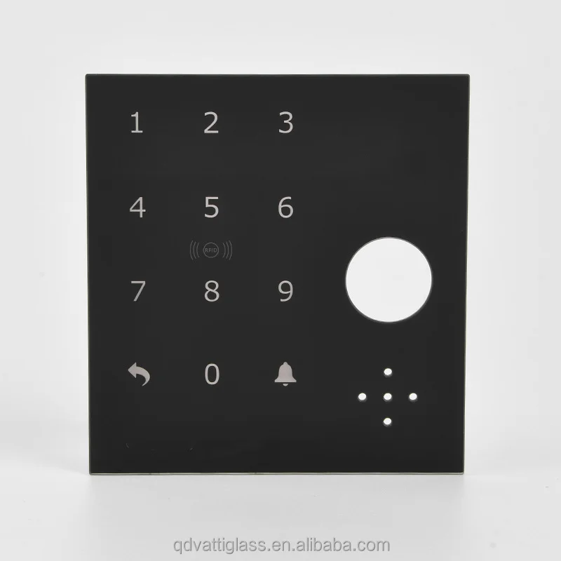 Пользовательский умный Wifi сенсорный настенный выключатель света стеклянная панель