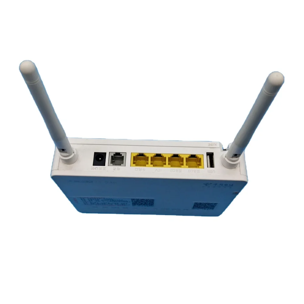 High Quality ZTE EPON ONU F450 1GE+3FE+1TEL+1USB+WIFI FTTH ONT F450V3 F450 V3.0 3DBI Double Antennas