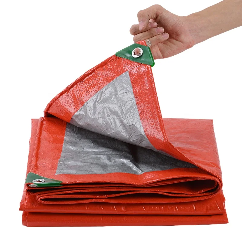 140Gsm/150Gsm Прозрачный HDPE + УФ крышка или PE брезент с отверстиями
