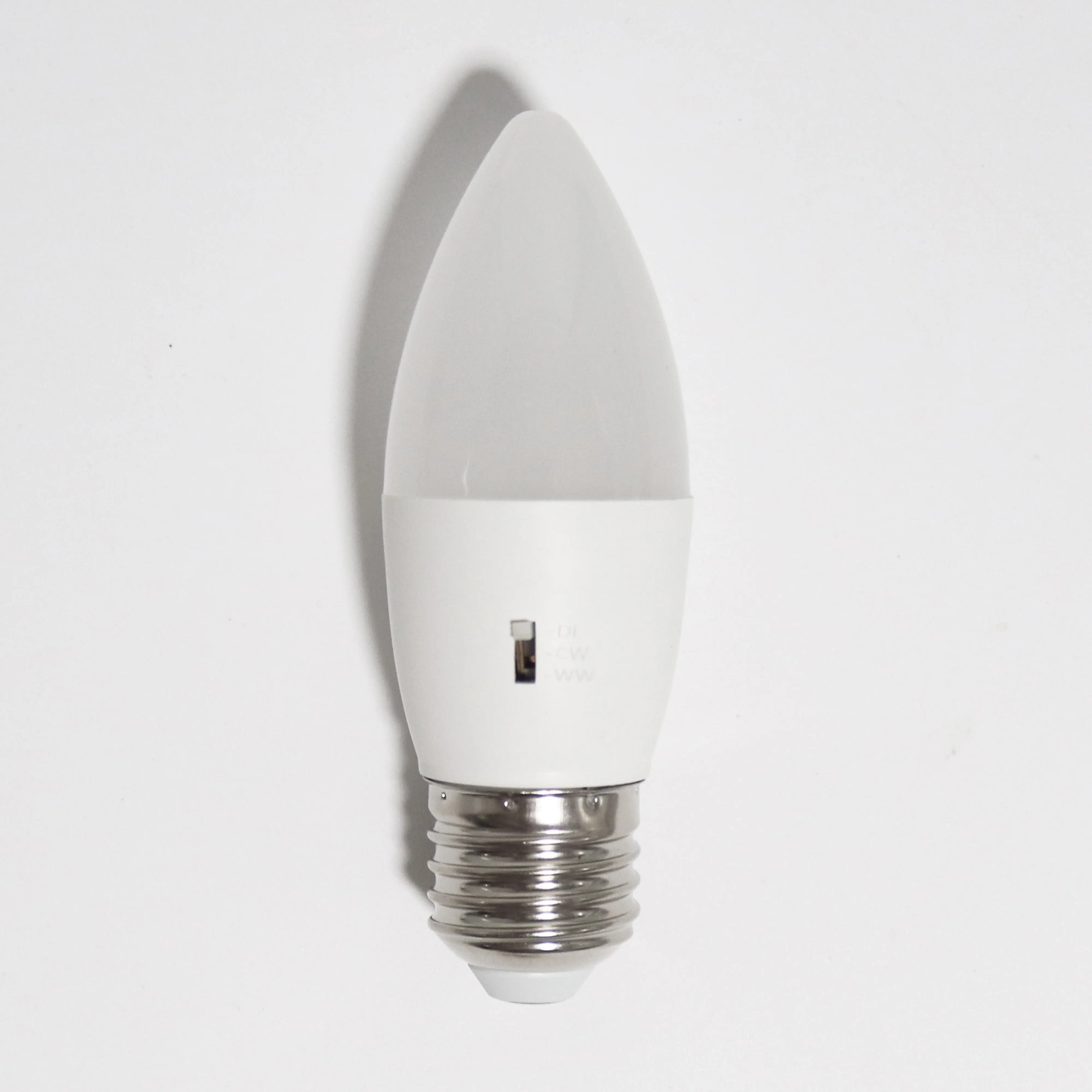 Europe Australia Standard Warranty 5-Year SAA 3CCT Dimmable E14 E27 led candle bulb 5W custom logo led spherical lamp light