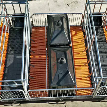 Wholesale Price Easy Installation Pig Farm House Incubator Sow Gestation Bed Galvanized Pig Sow Farrowing Bed Crates