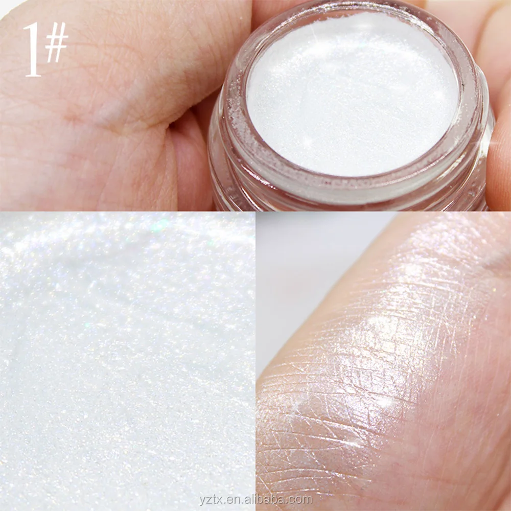 Customizable Gold Liquid Jelly Makeup for Kids Private Label Bronzer and Highlighter in Cream Powder Form for Face Use