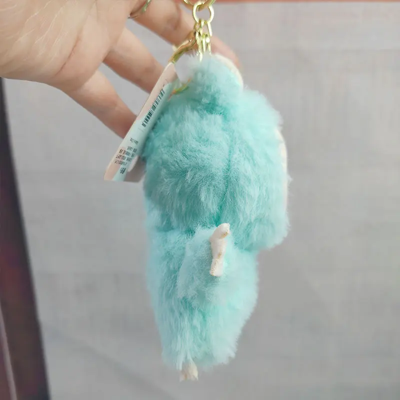Wholesale Pop Mart Labubu Plush Doll Wings of Fortune Vinyl Plush Labubu Toy Keychain