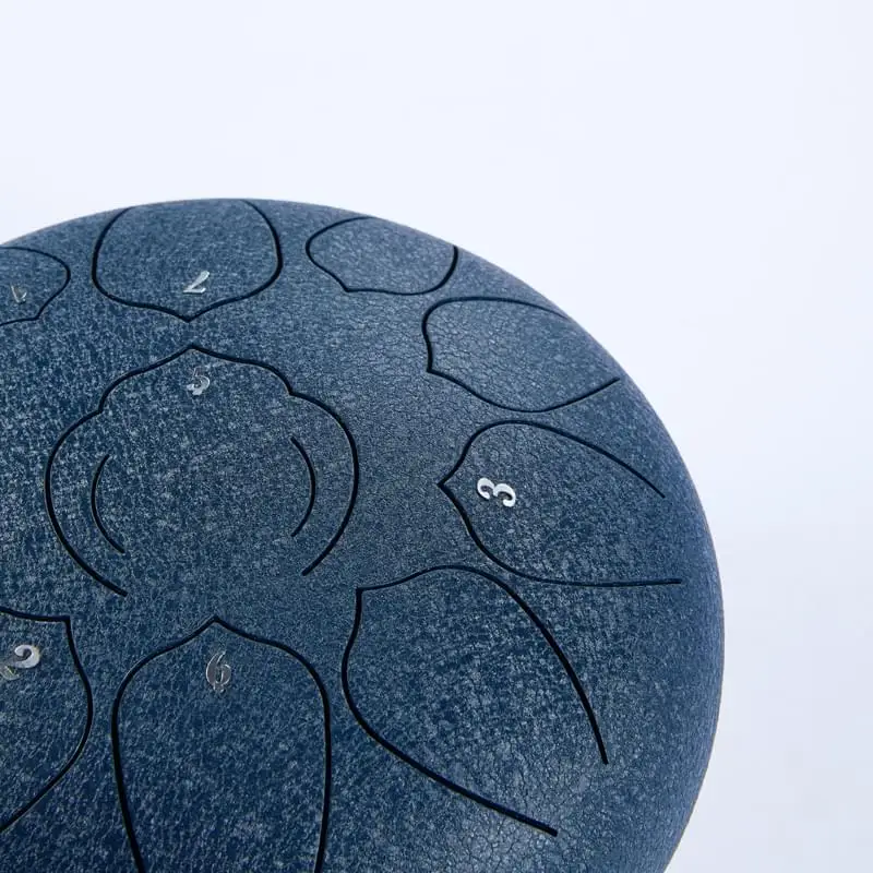 best quartz singing bowl mini steel tongue drum 11 notes percussion instrument with case