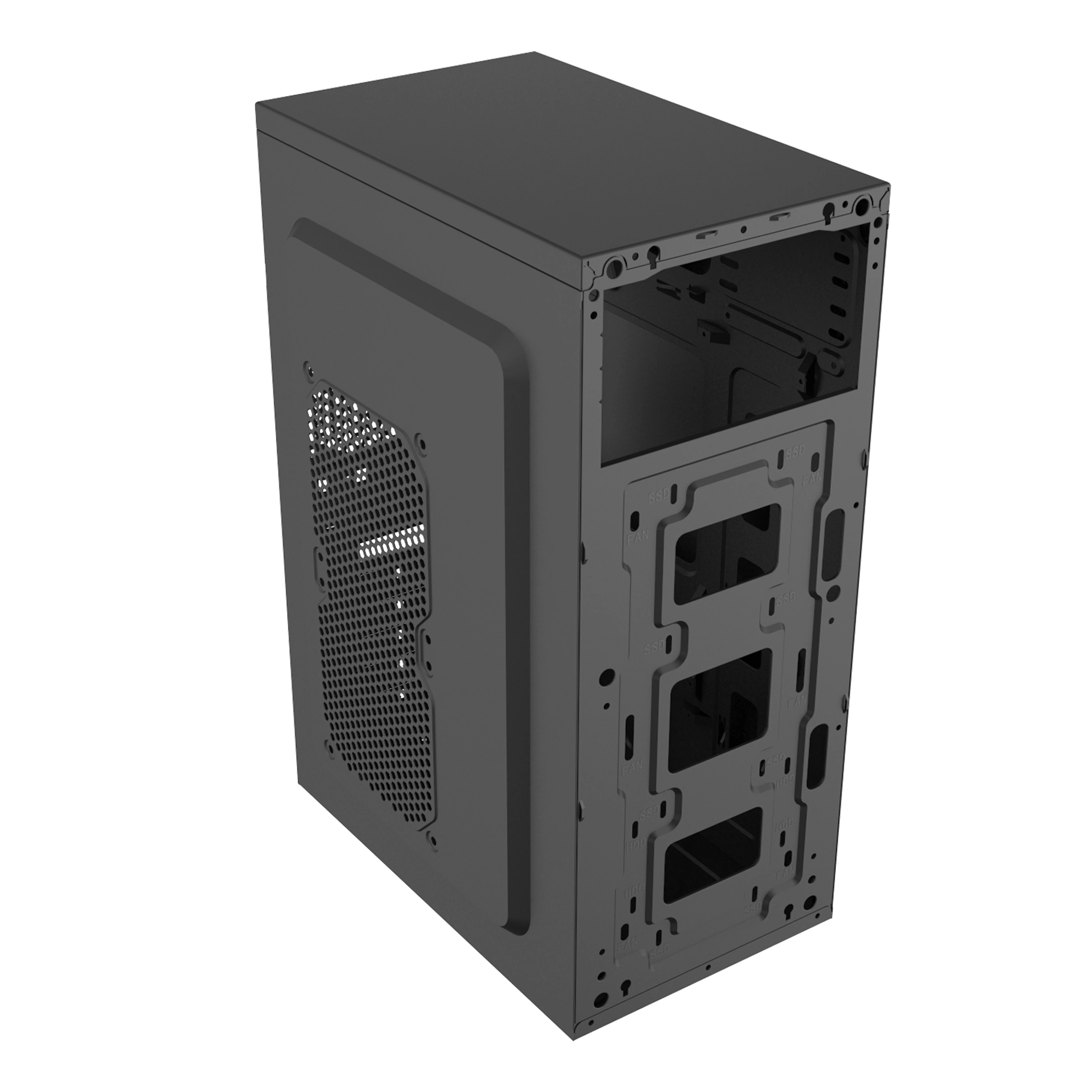 100% manufacturer ATX simple style tower computer business cabinet model 6015