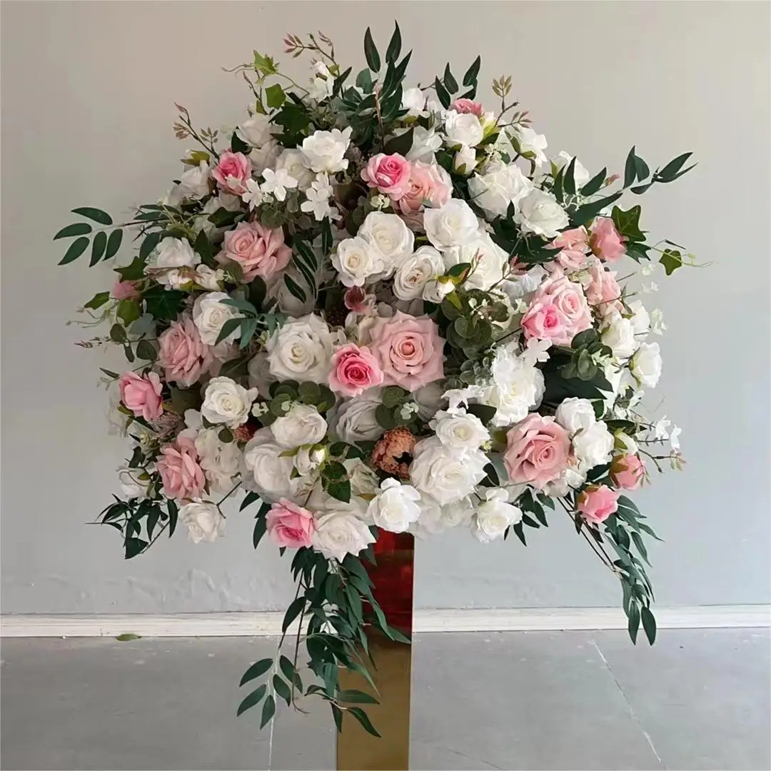 Centerpieces Artificial Luxury Grand Faux Wedding Decoration Flower Ball Centerpiece Decor