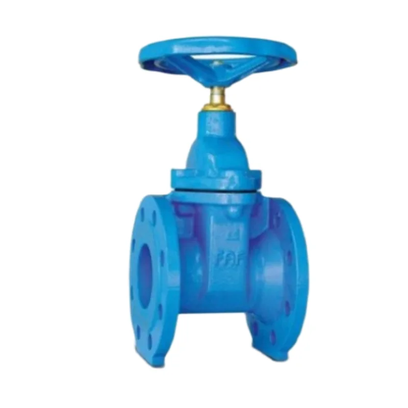 DIN F4 Cast Iron Soft Sealed Gate Valve
