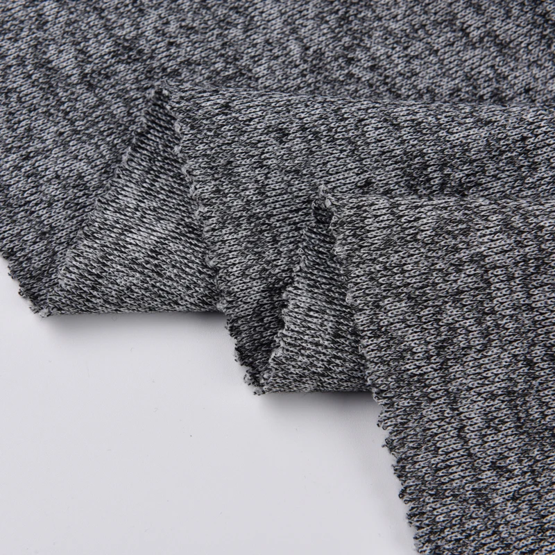 83%polyester 17%rayon solid scuba knitted fabric