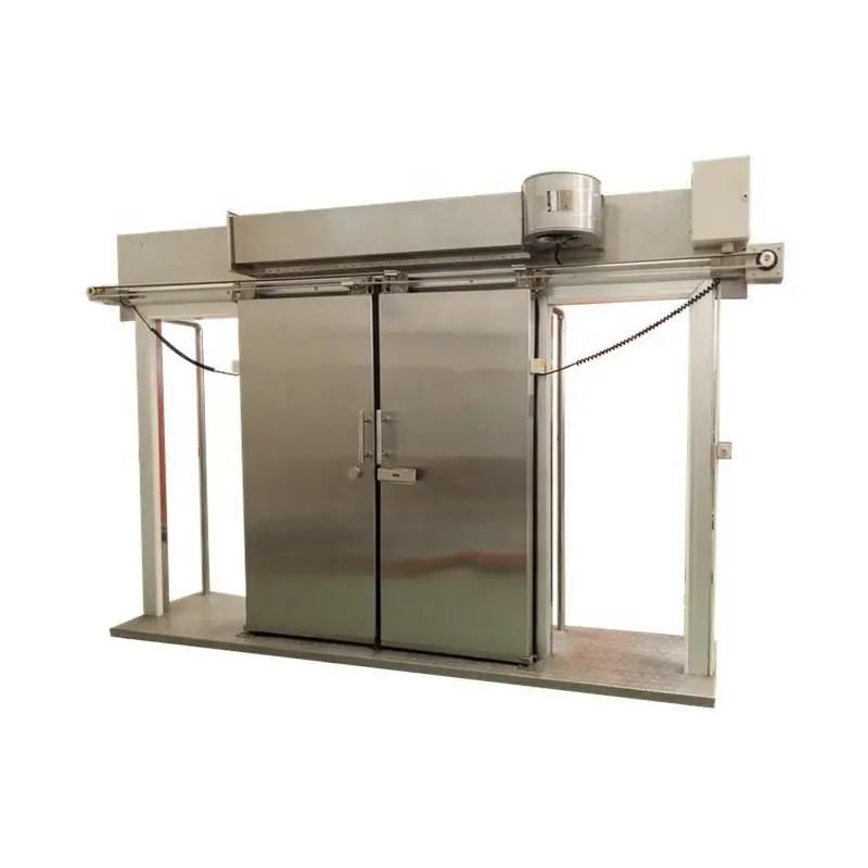 meat cold storage room commercial walk in cooler cold room sliding door