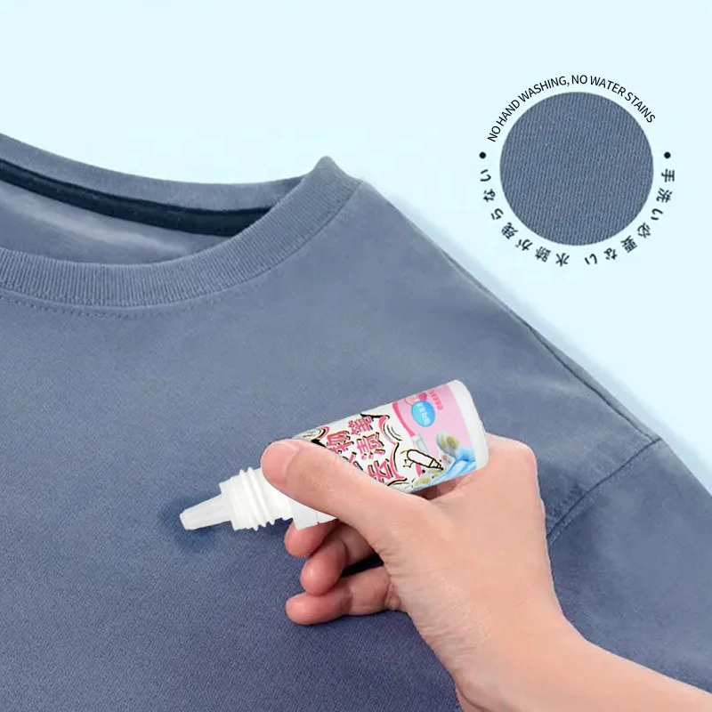 Hot Selling Small Size Travel Portable Oil Cloth Instant Effectliquid Stain Remover Pen For T-shirt Textile Fabric Cleaning Pen