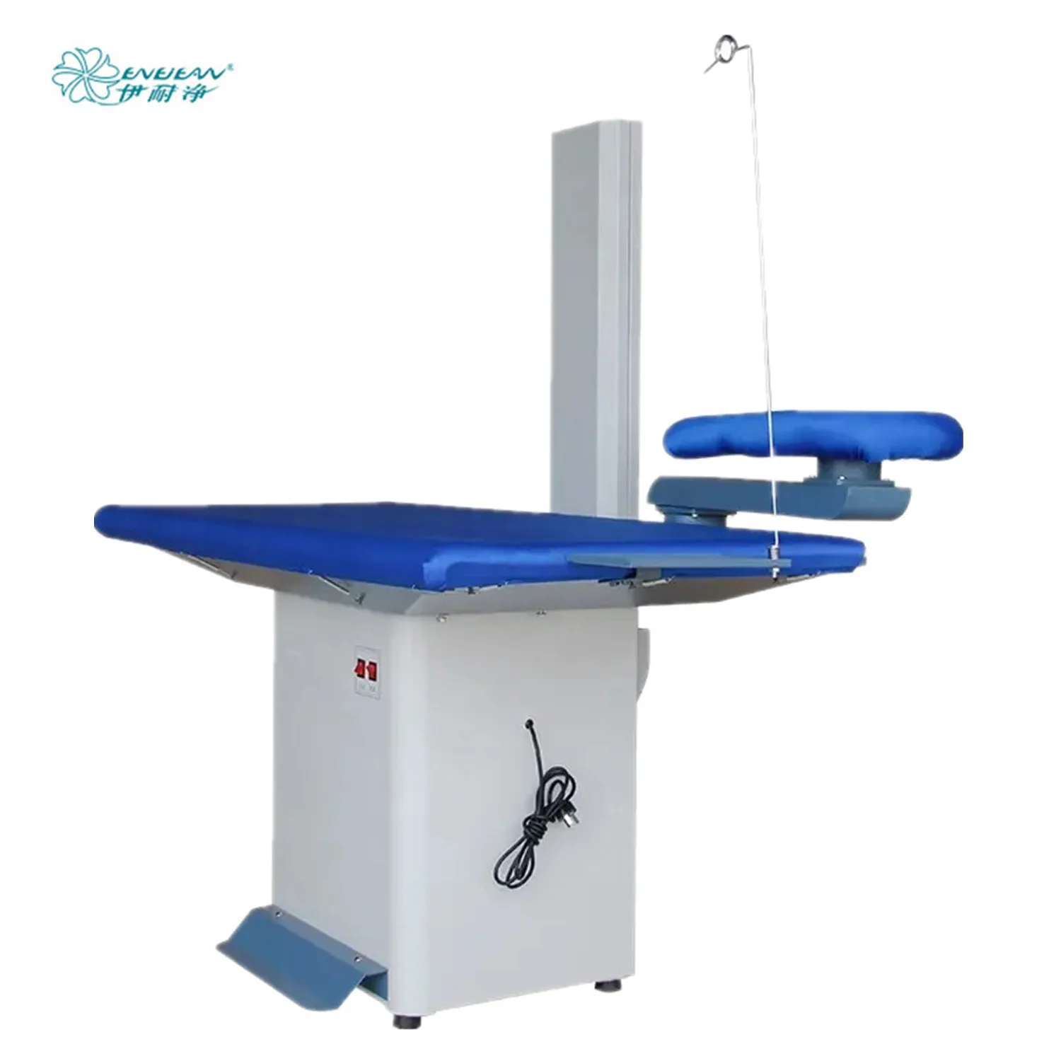 Professional commercial tablecloth ironing machine steam clothes pressing ironing board table